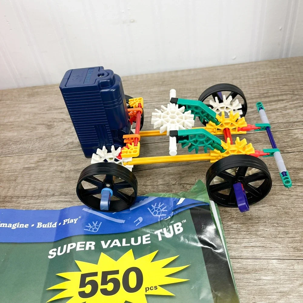KNEX Building Set Lot Motorized 35 Model Ultimate Super Value Tub